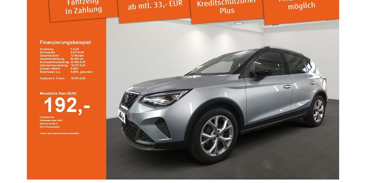 Seat Arona 50.000 km 15.999 &euro; Lindenberg 88161