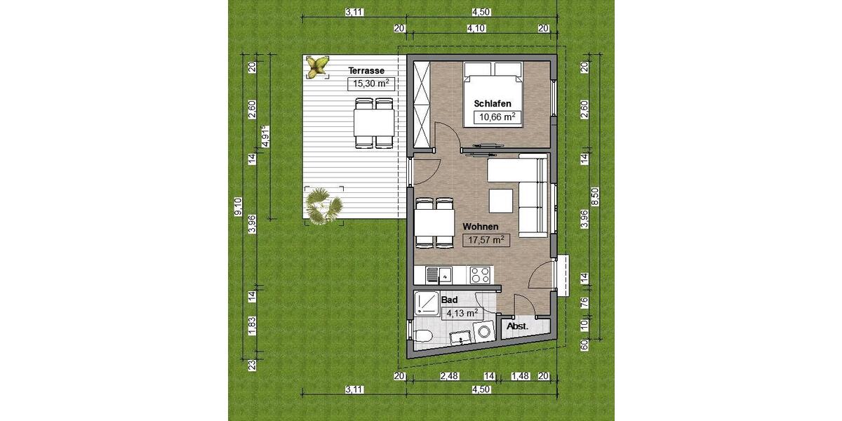Ferienimmobilie Mühlhausen (Thüringen) - 45&euro; | Angebot:25416704
