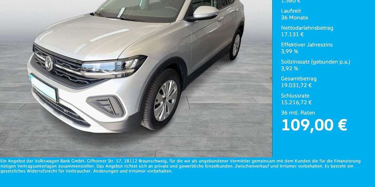 VW T-Cross 7.589 km 18.711 &euro; Bergkamen 59192
