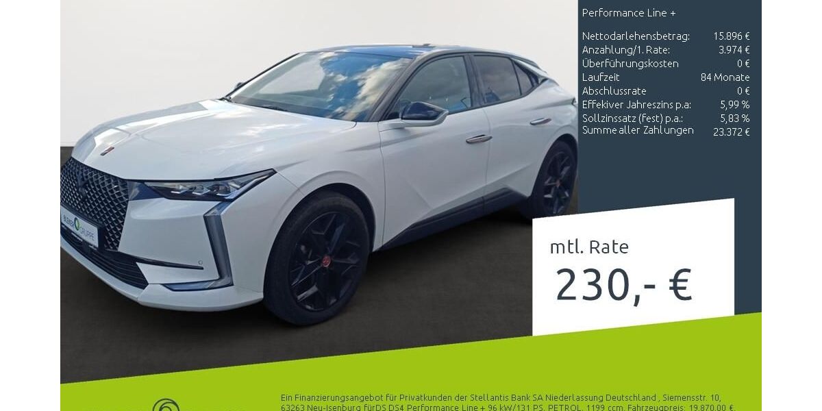 DS Automobiles DS4 14.558 km 19.770 &euro; Dülmen 48249