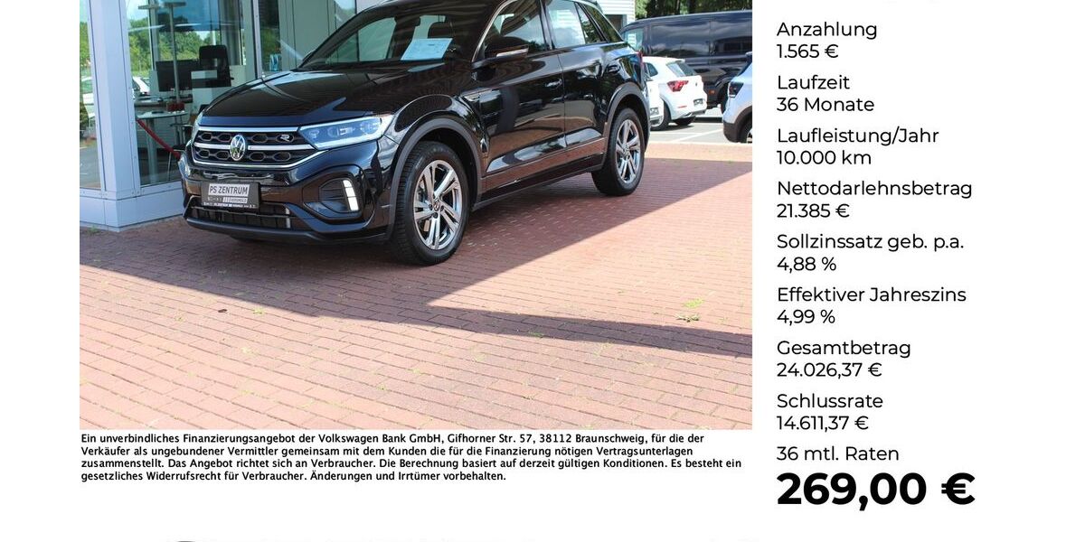 VW T-Roc 78.595 km 22.550 &euro; Versmold 33775