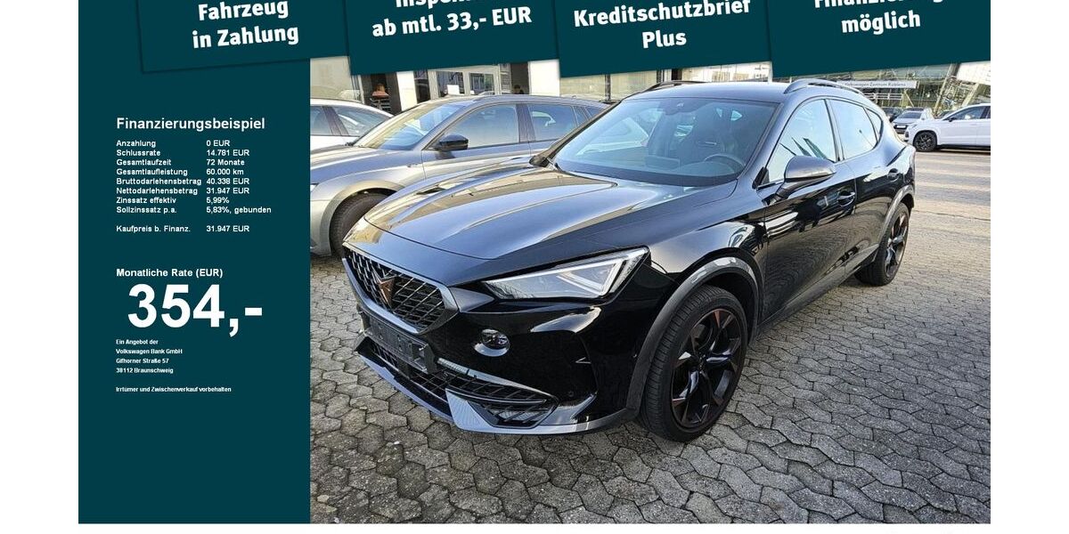 Cupra Formentor 25.190 km 31.100 &euro; Kempten 87437