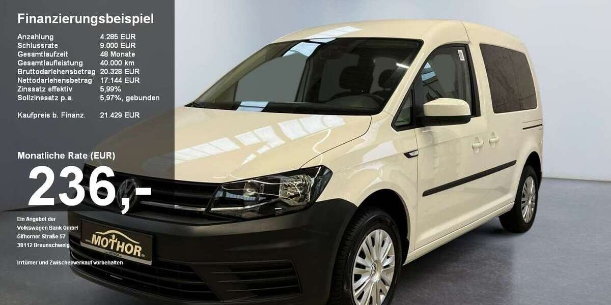 VW Caddy 47.830 km 19.591 &euro; Brandenburg 14770