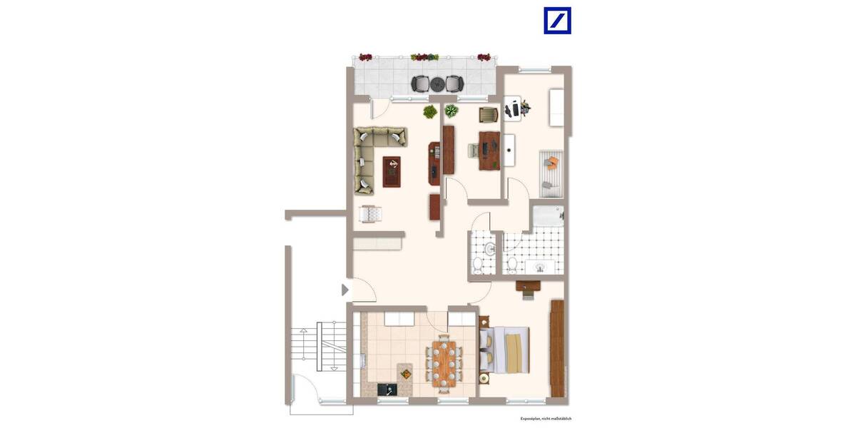 Etagenwohnung Leopoldshöhe Asemissen - 4 Zimmer, 98 m&sup2;, 167.000&euro; | Angebot:26379096