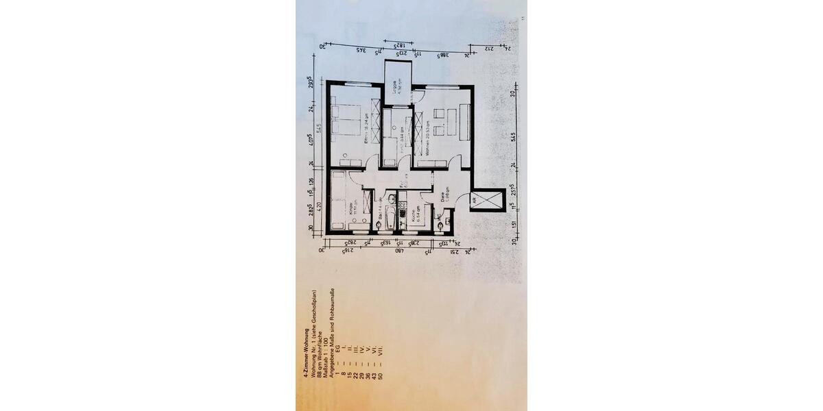 Hochparterre Würzburg Sanderau - 4 Zimmer, 88 m&sup2;, 310.000&euro; | Angebot:26255147