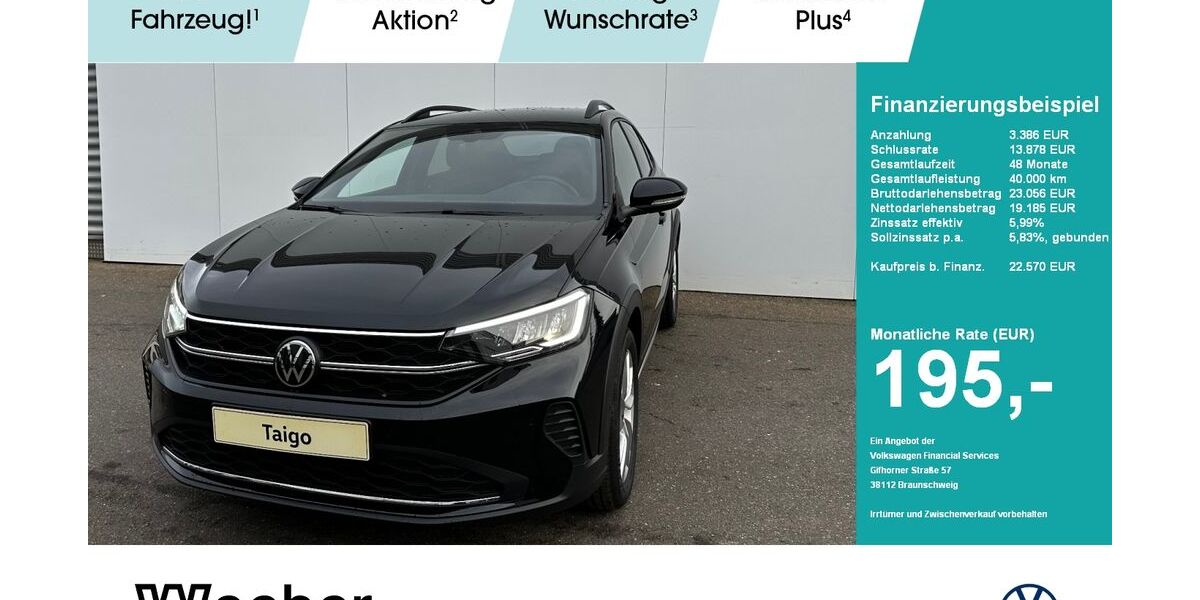 VW Taigo 9.252 km 22.570 &euro; Leonberg 71229