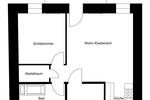 Etagenwohnung Villingen-Schwenningen Schwenningen - 2 Zimmer, 51 m&sup2;, 640&euro; | Angebot:26341199