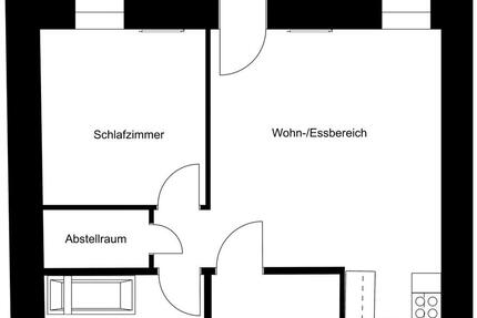 Wohnung Villingen-Schwenningen Schwenningen - 2 Zimmer, 51 m&sup2;, 640&euro; | Angebot:26341199