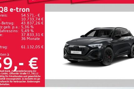 Audi Q8 e-tron 33.914 km 54.262 &euro; München 81825