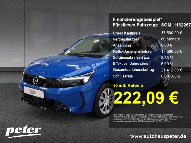 Opel Corsa 19.000 km 17.580 &euro; Erfurt 99086