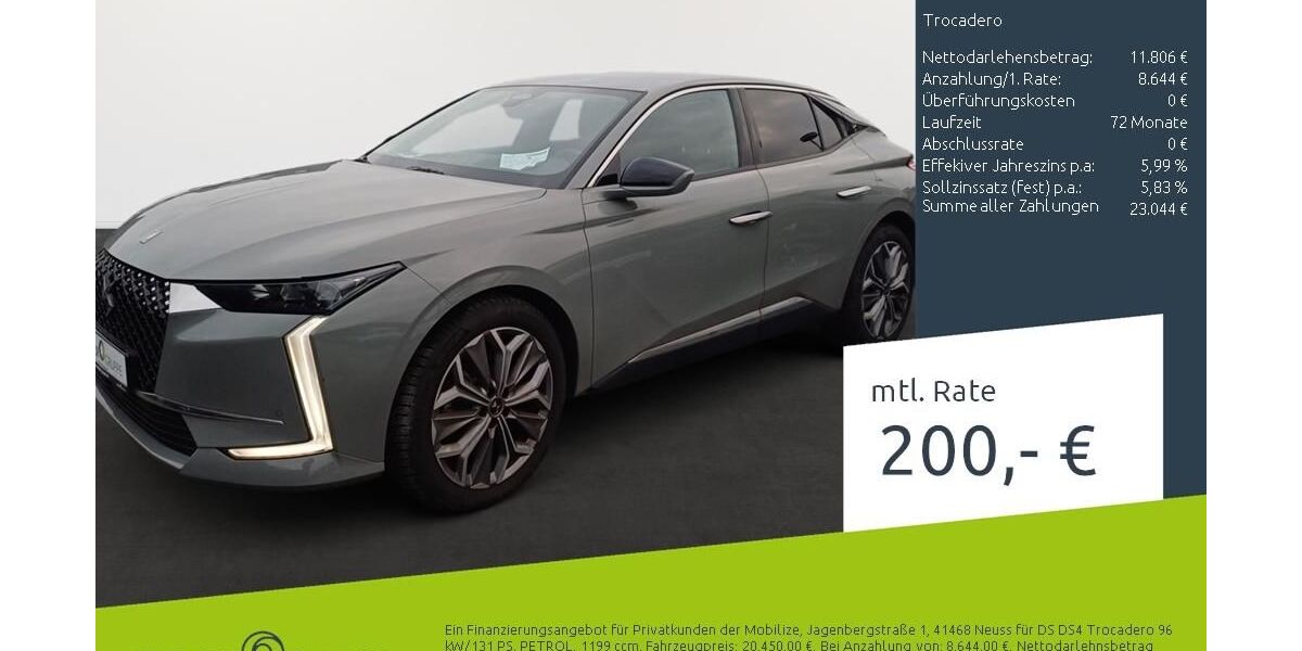 DS Automobiles DS4 11.317 km 19.540 &euro; Stuhr 28816