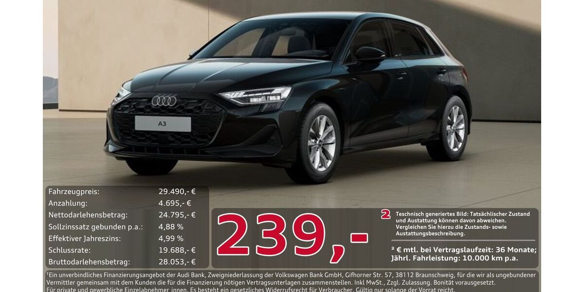 Audi A3 10.329 km 29.490 &euro; Ingolstadt 85057