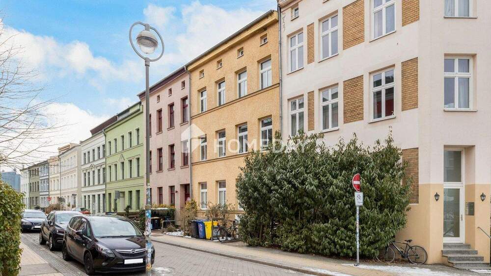 Etagenwohnung Rostock Kröpeliner Tor-Vorstadt - 2 Zimmer, 60 m&sup2;, 245.000&euro; | Angebot:25246796
