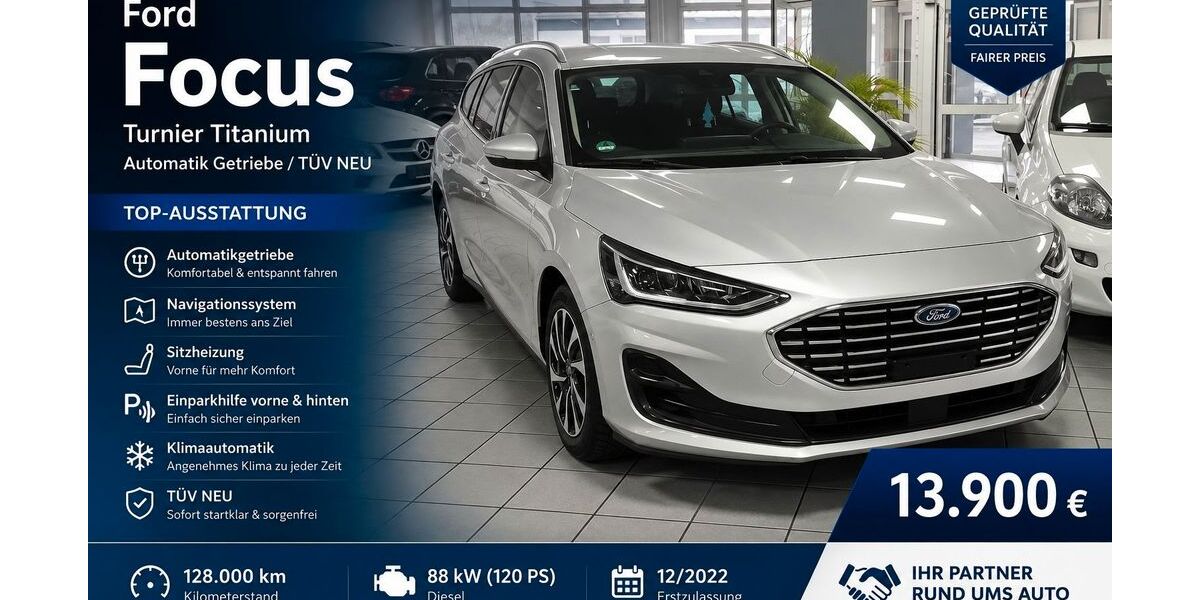 Ford Focus 128.000 km 12.900 &euro; Limburg an der Lahn 65556