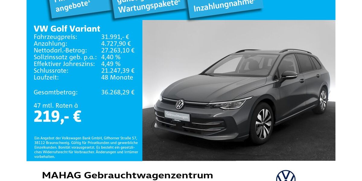 VW Golf 18.736 km 30.983 &euro; München 80935