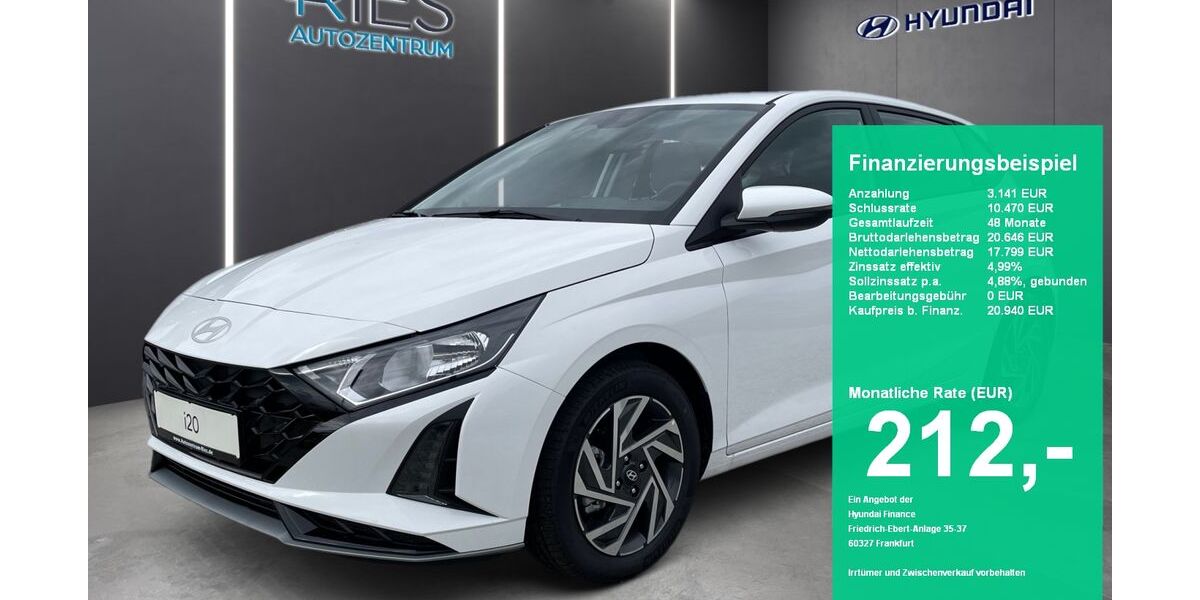 Hyundai i20 4.013 km 19.960 &euro; Bad Soden-Salmünster 63628