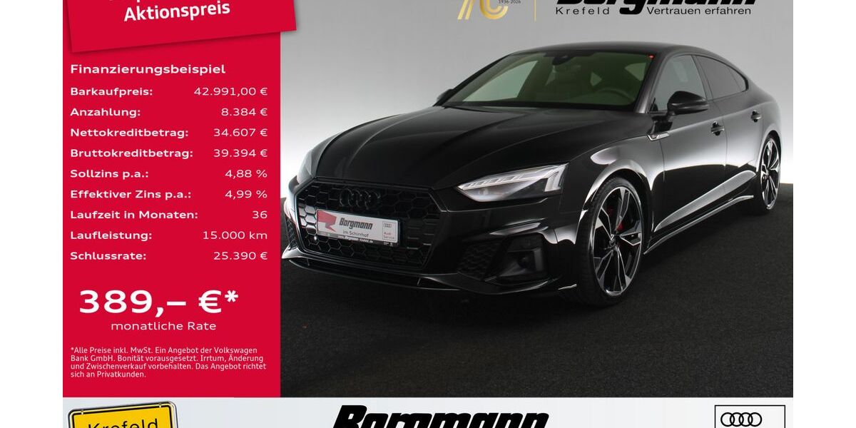 Audi A5 29.906 km 41.992 &euro; Krefeld 47803