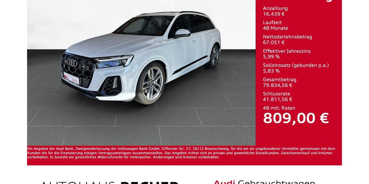 Audi Q7 10.527 km 83.490 &euro; Wesel 46485