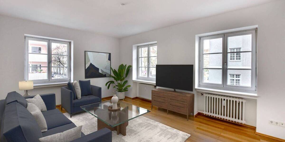 Etagenwohnung München Schwabing-Freimann - 3 Zimmer, 86 m&sup2;, 2.740&euro; | Angebot:26388656