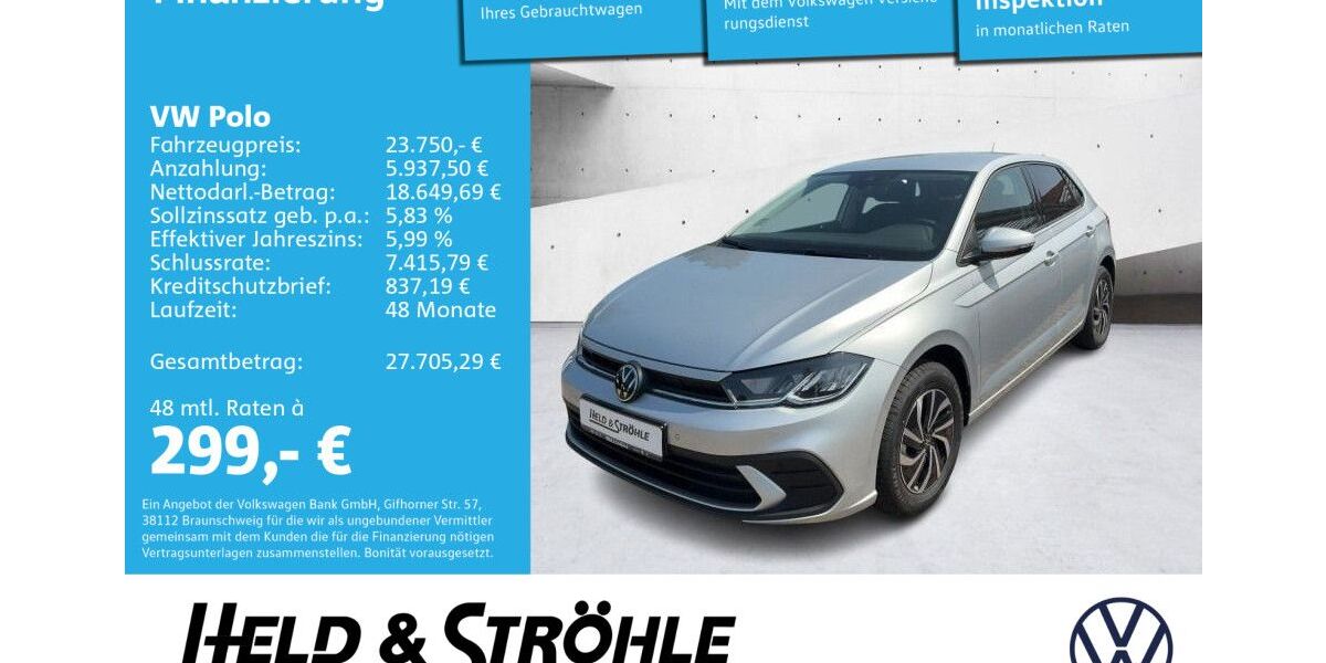 VW Polo 2.001 km 23.750 &euro; Neu-Ulm 89231