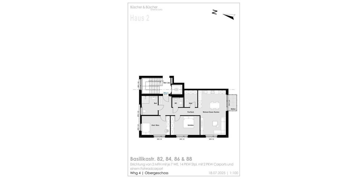 Etagenwohnung Rheine Altenrheine - 3 Zimmer, 95 m&sup2;, 412.000&euro; | Angebot:26886439