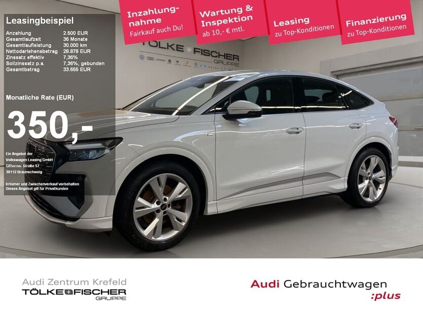 Audi Q4 e-tron 69.866 km 27.338 € Krefeld 47805