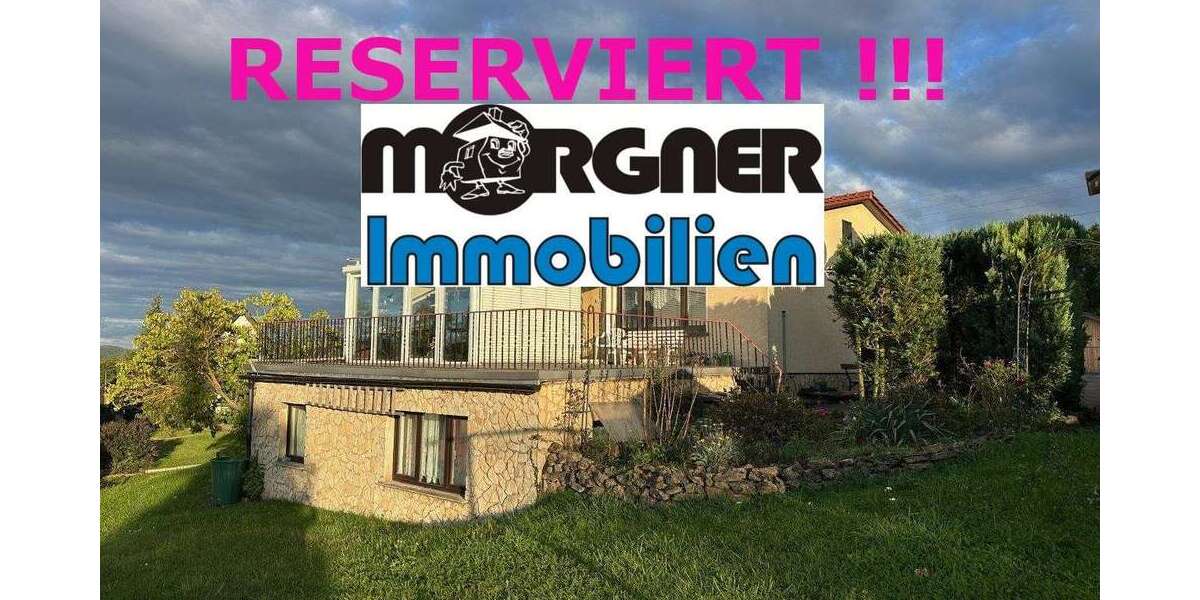 Bungalow - EinZweifamilienhaus mit Wintergarten und tollem Ausblick - Einfamilienhaus Unterwellenborn | Angebot:25809411