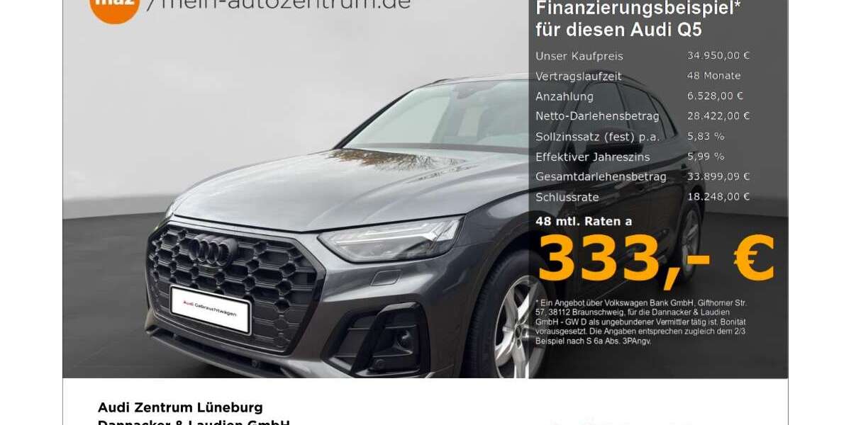 Audi Q5 63.253 km 34.950 &euro; Lüneburg 21337