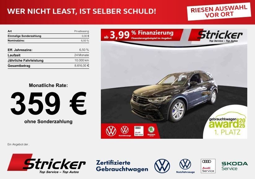 VW Tiguan 40.054 km 41.949 € Horn-Bad Meinberg 32805
