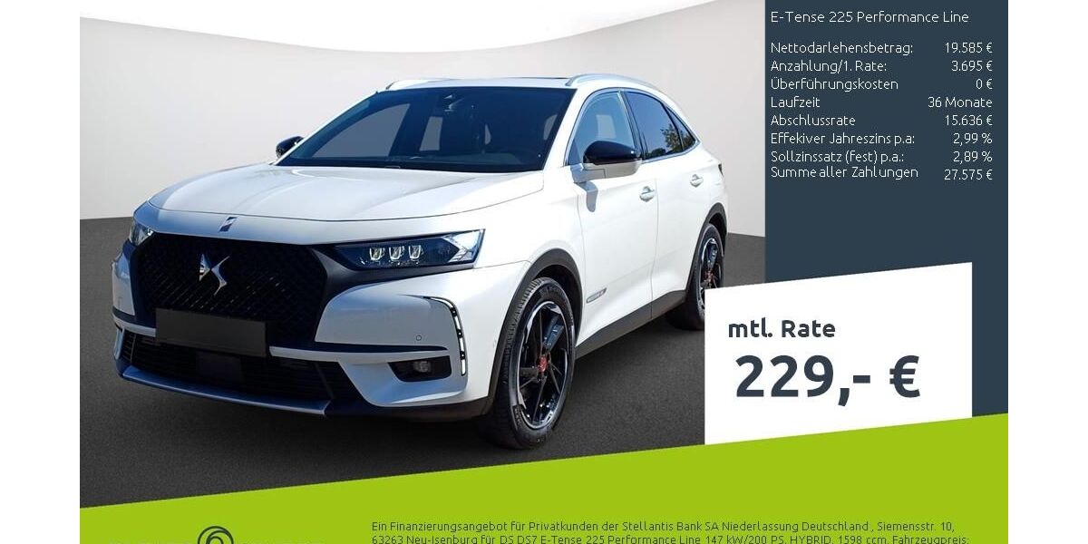 DS Automobiles DS7 (Crossback) 80.079 km 22.380 &euro; Dortmund 44263