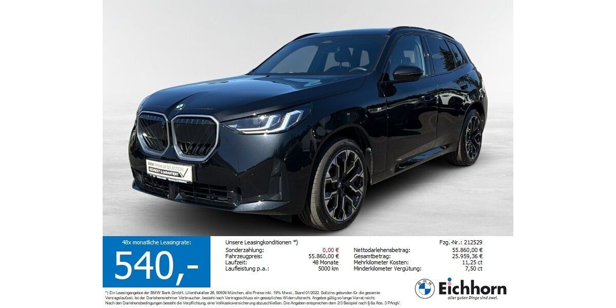 BMW X3 25.725 km 55.860 &euro; Miltenberg 63897