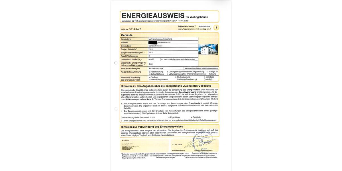 Etagenwohnung Unterroth - 3 Zimmer, 72 m&sup2;, 317.000&euro; | Angebot:27271522