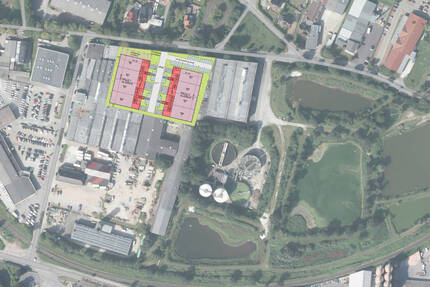 Baugenehmigtes Gewerbegrundstück m. Entwicklungspotenzial - ideal für Gewerbe, Büro- oder Produktion zimmer