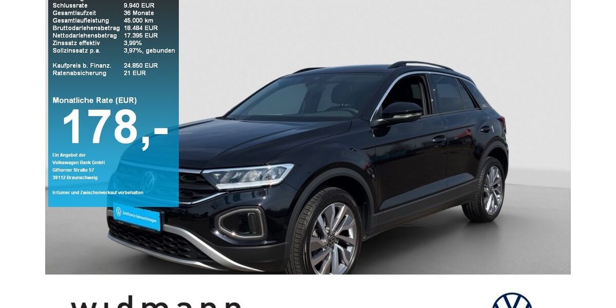 VW T-Roc 23.829 km 24.850 &euro; Schwäbisch Gmünd 73527