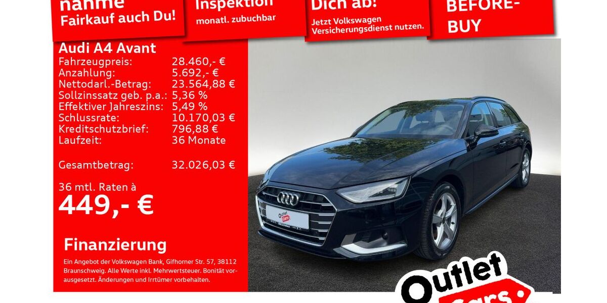 Audi A4 41.477 km 28.460 &euro; Senden 89250