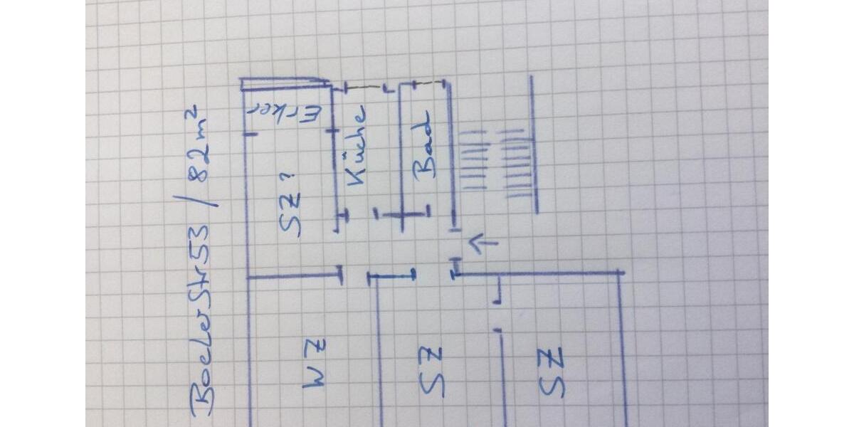 Etagenwohnung Kranenburg - 4.5 Zimmer, 82 m&sup2;, 750&euro; | Angebot:25324934