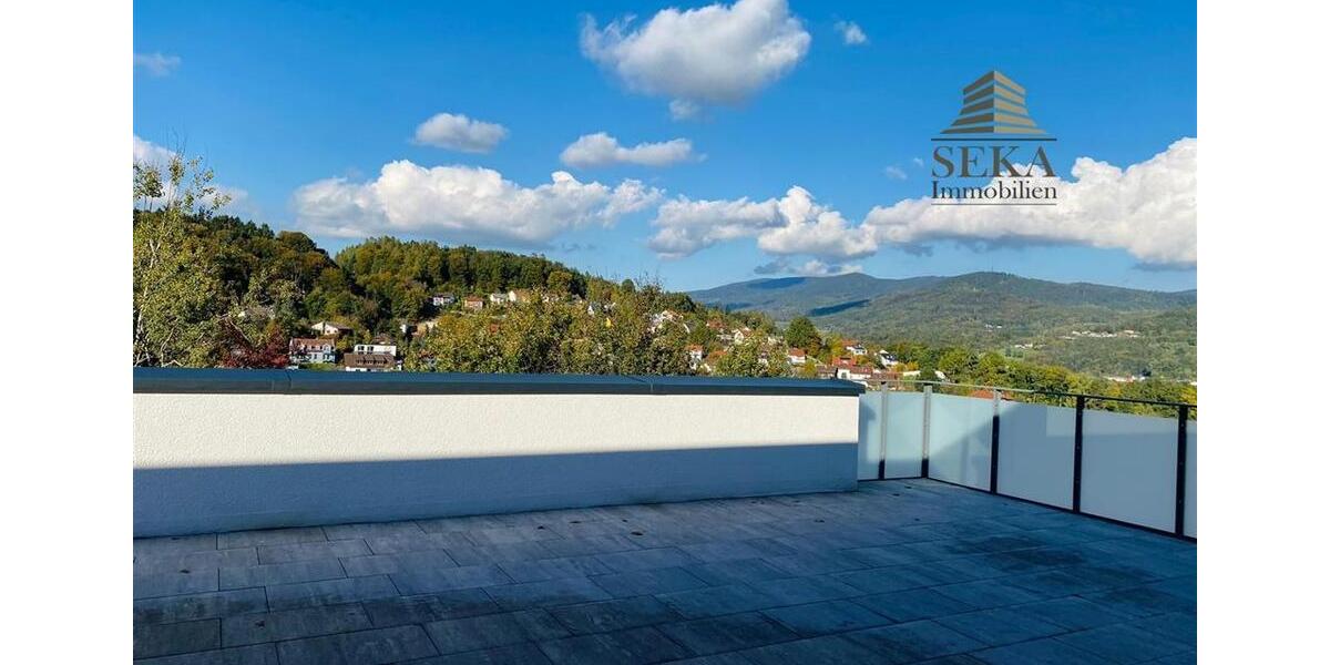 Exklusive Wohnung mit außergewöhnlich großer Terrasse und unverbaubarem Ausblick 3 zimmer