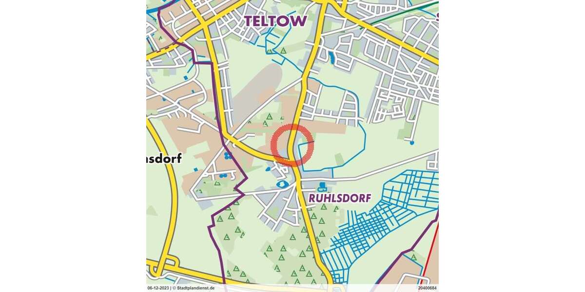 Grundstück Teltow - 419.000&euro; | Angebot:25856843