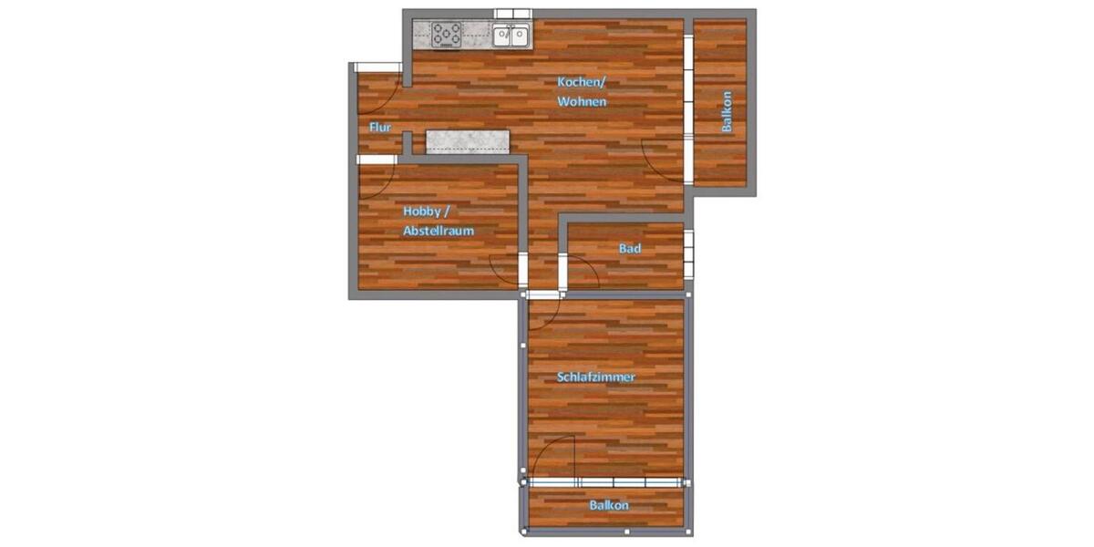 Etagenwohnung Bad Pyrmont - 2.5 Zimmer, 60 m&sup2;, 118.500&euro; | Angebot:25997815