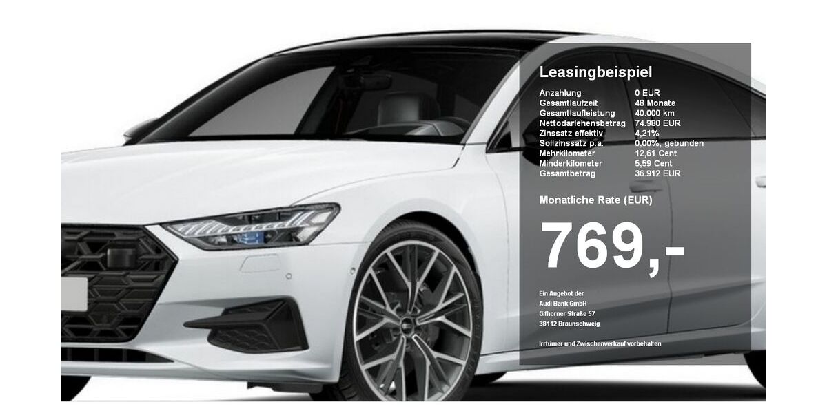 Audi A7 15.916 km 74.980 &euro; Plattling 94447