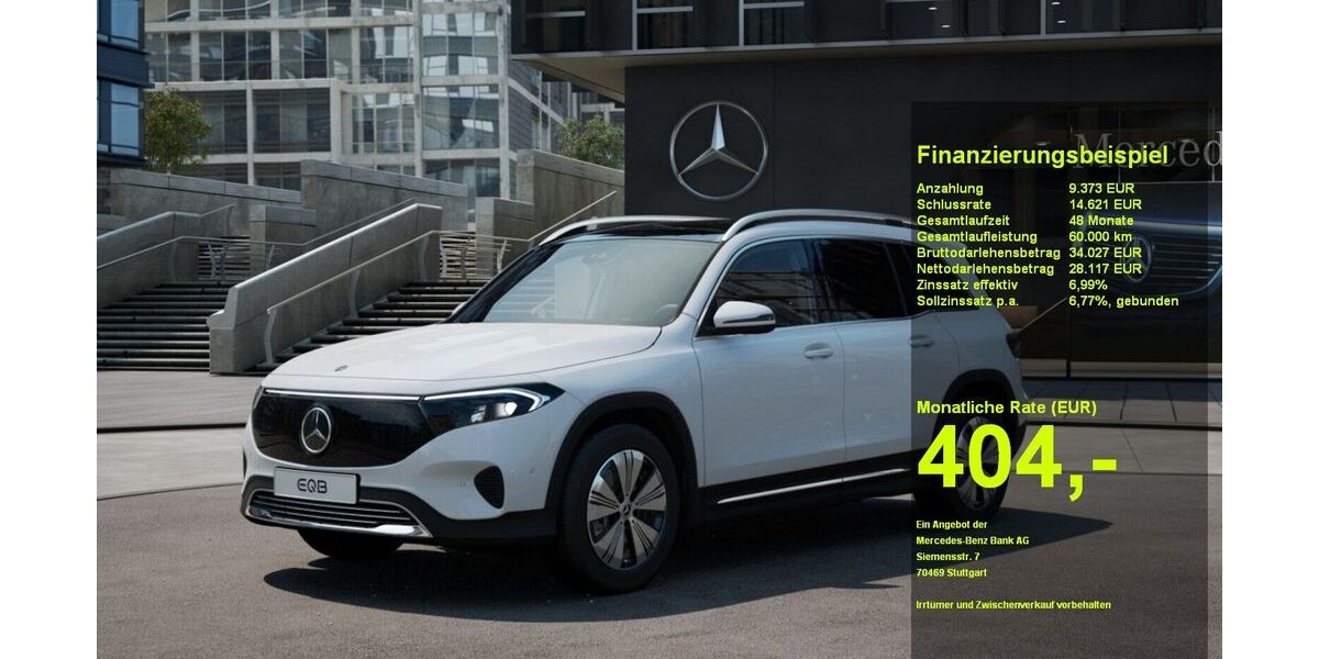 Mercedes-Benz EQB 13.249 km 37.480 &euro; Wedel 22880