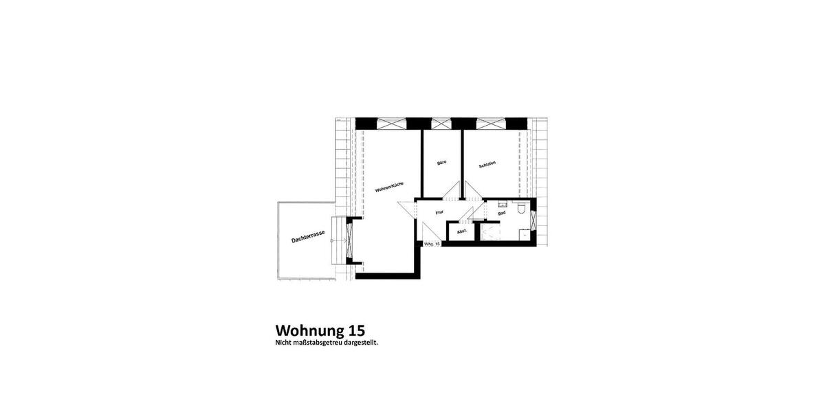 Etagenwohnung Beverstedt - 3 Zimmer, 59 m&sup2;, 710&euro; | Angebot:25256236