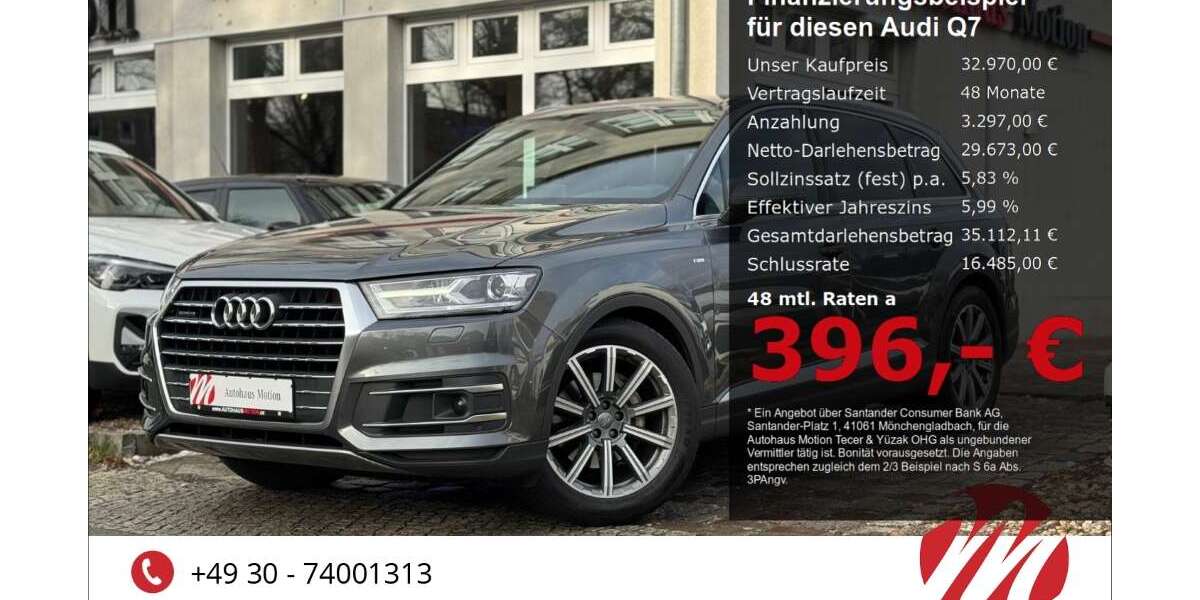 Audi Q7 142.900 km 32.970 € Berlin 12305