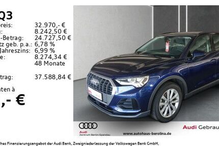 Audi Q3 38.319 km 33.190 &euro; Berlin 13581