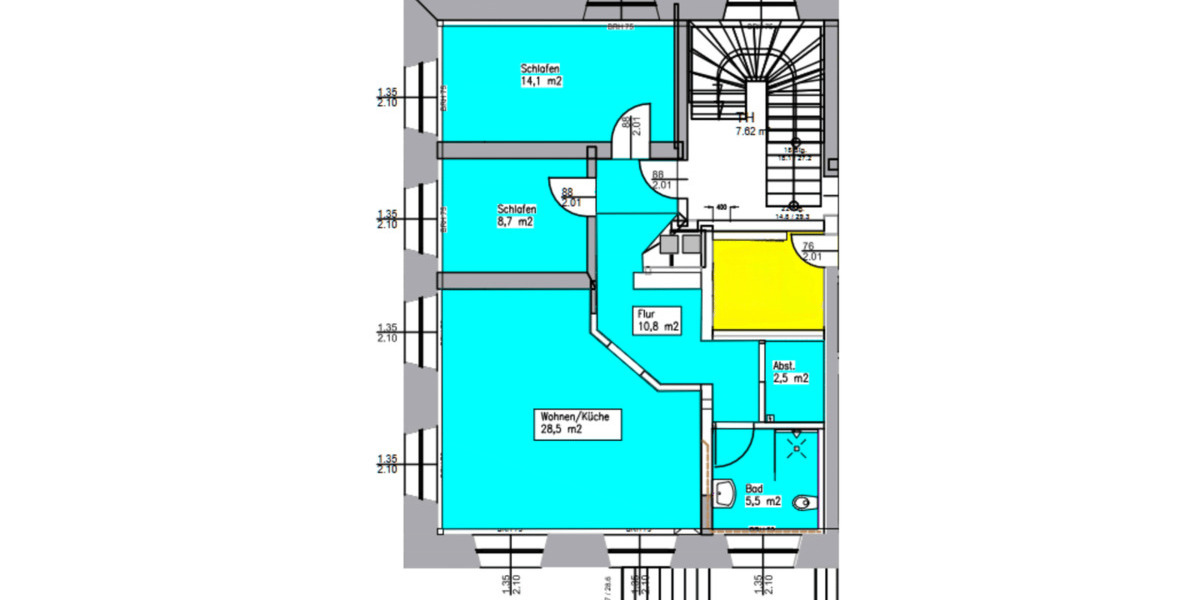 Etagenwohnung Balve - 3 Zimmer, 70 m&sup2;, 680&euro; | Angebot:26863303