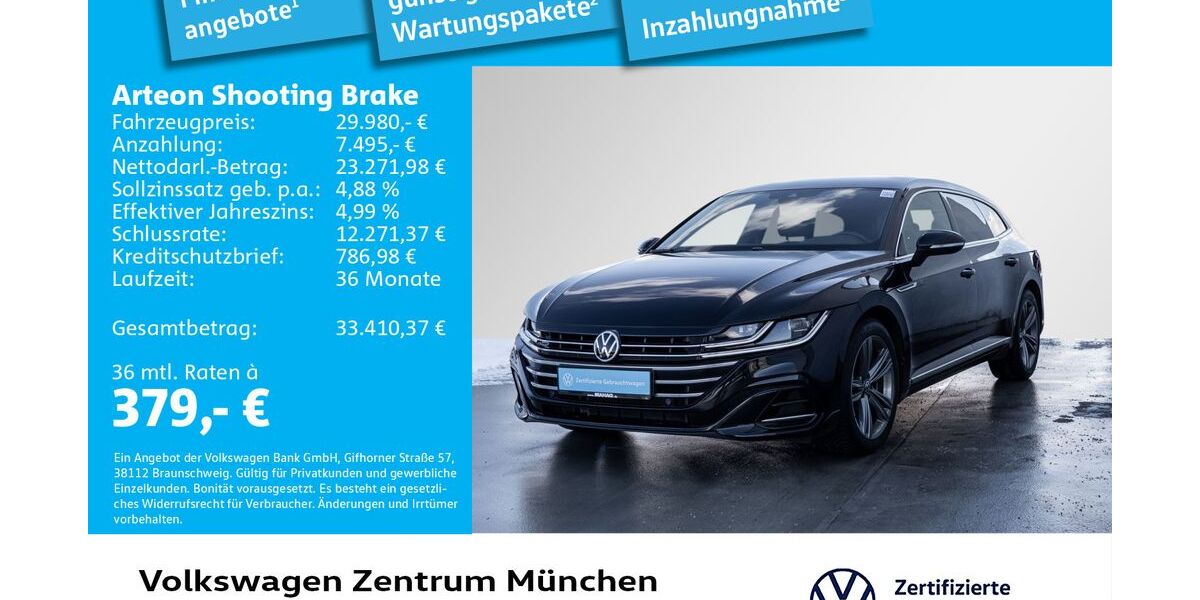 VW Arteon 50.587 km 29.980 &euro; München 80687