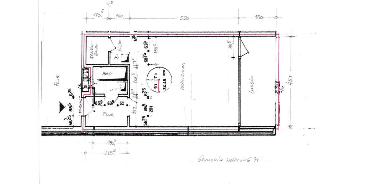 Etagenwohnung Bad Zwischenahn - 1 Zimmer, 34 m&sup2;, 145.000&euro; | Angebot:25308086