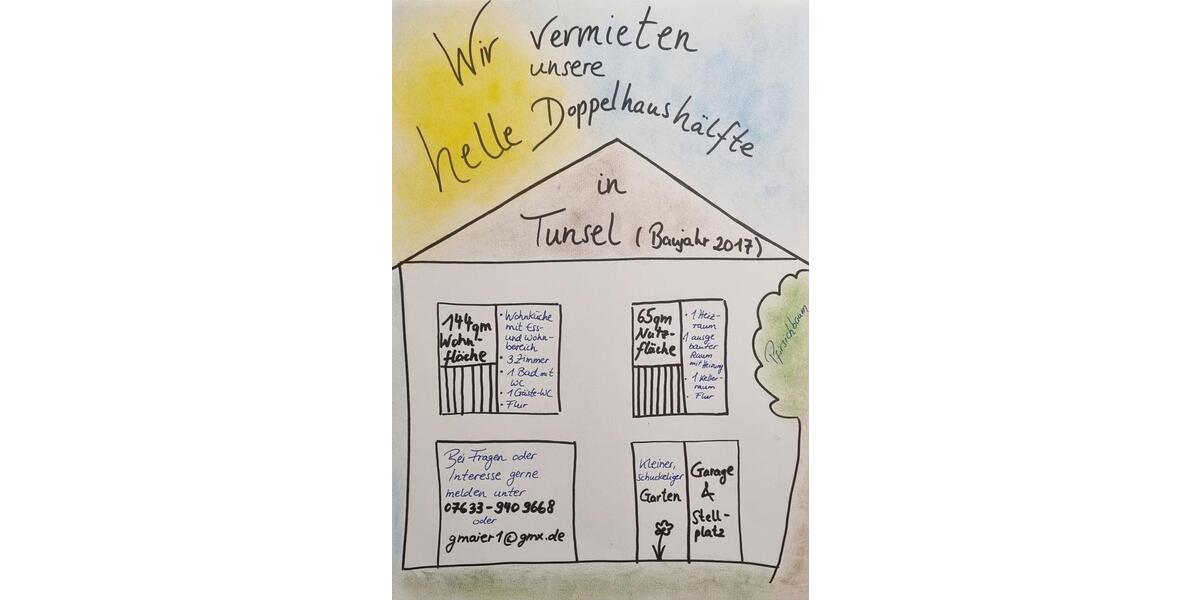 Moderne DHH mit großzügigem Wohn-Essbereich 3 zimmer