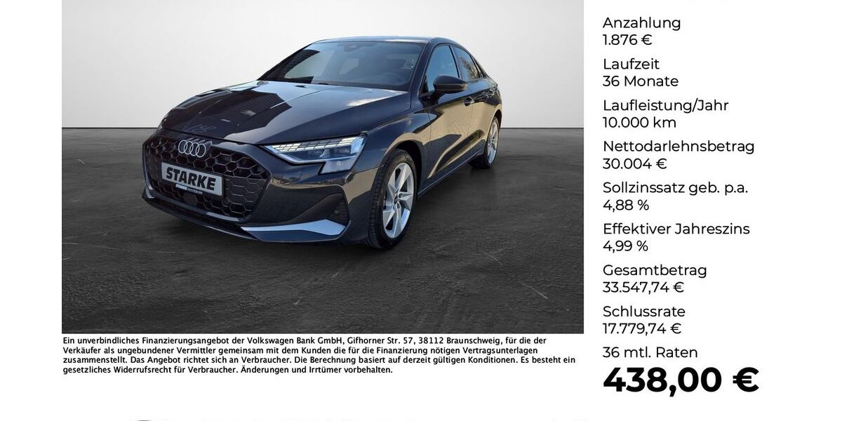 Audi A3 16.127 km 31.880 &euro; Wallenhorst 49134