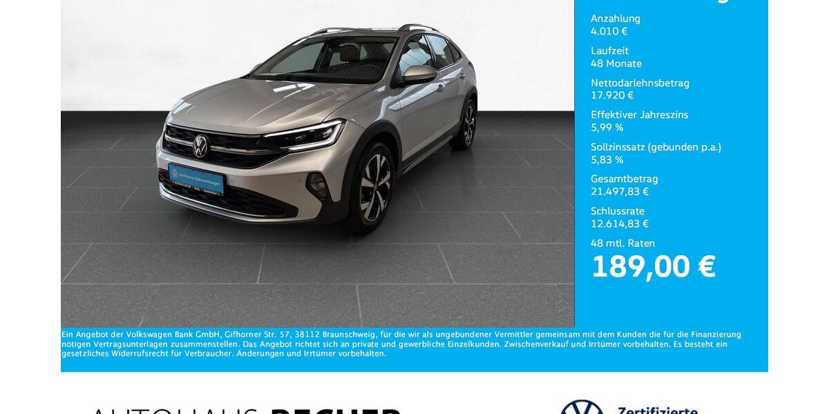 VW Taigo 39.590 km 21.930 &euro; Wesel 46485